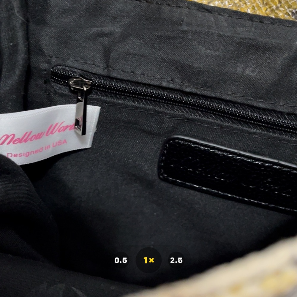 Textured Multicolor Leather Backpack with Black Flap - Picture 5 of 15